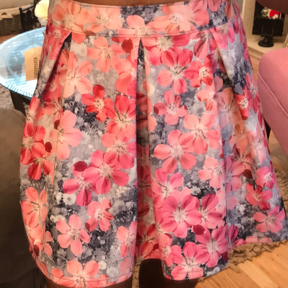 Floral extra small skirt